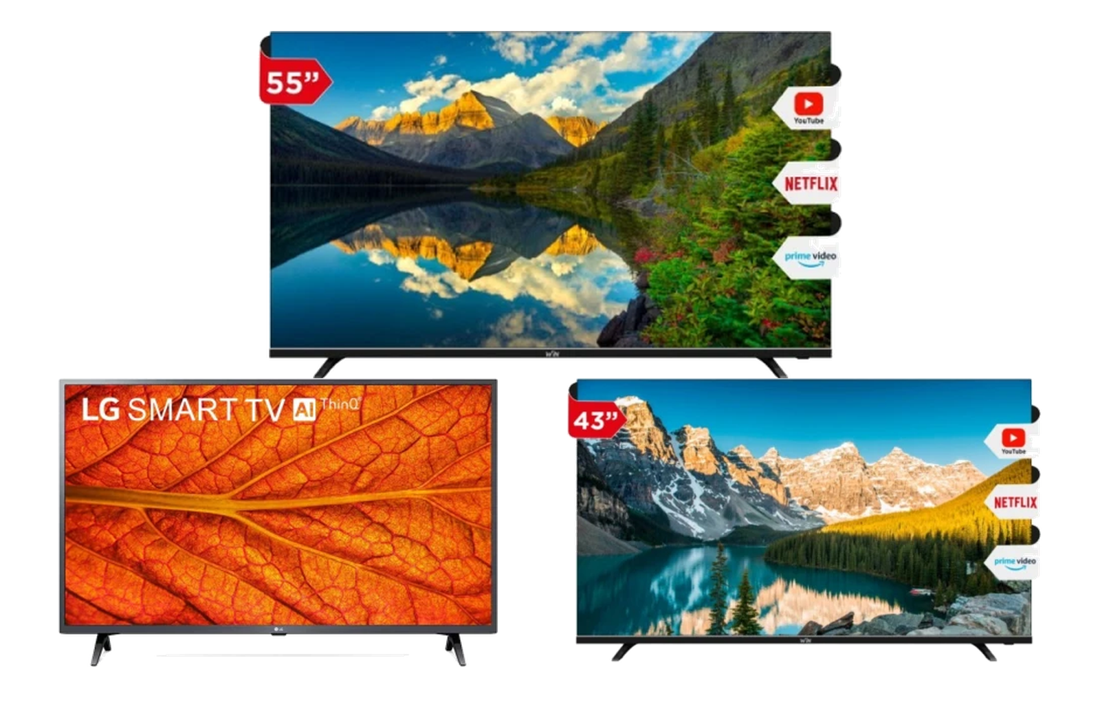 Televisores disponibles